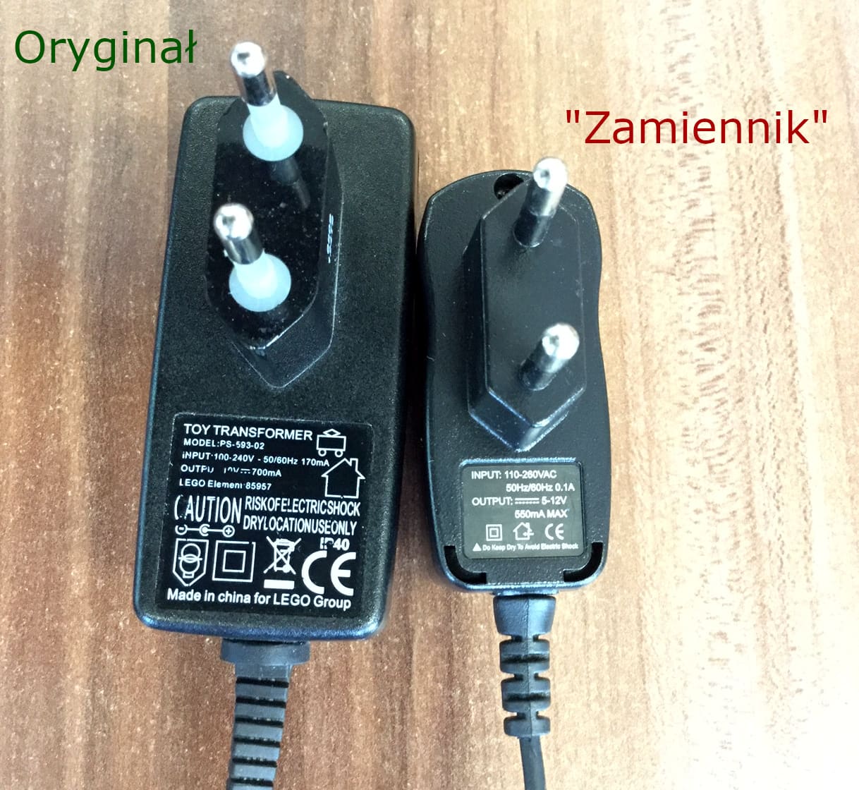 45517 oryginal vs zamiennik